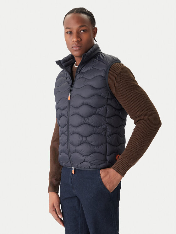 Save The Duck Save The Duck Елек D82187M GIGA21 Тъмносин Regular Fit