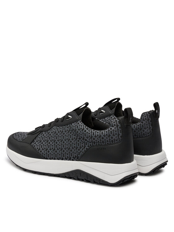 HUGO Hugo Sneakersy Kane Runn Mono2 50517257 Černá