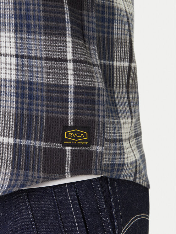 RVCA RVCA Srajca Dayshift 23A053501 Črna Regular Fit