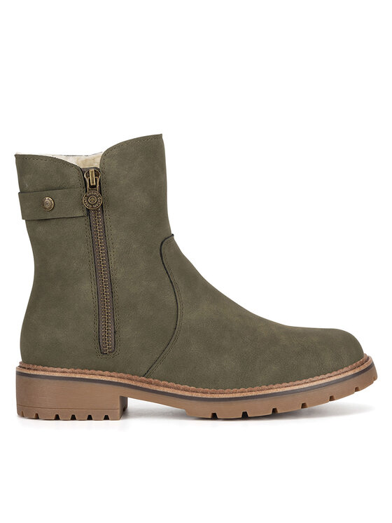 Go Soft Go Soft Stiefeletten WS6207-10 Khakifarben