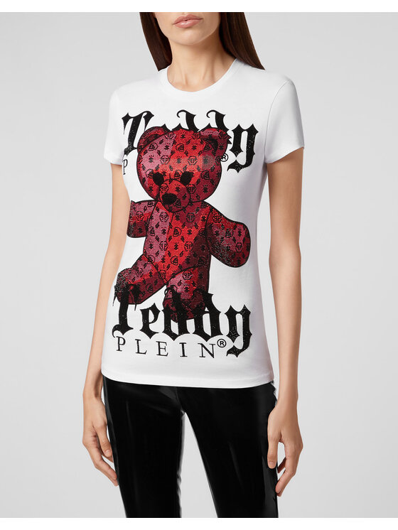 PHILIPP PLEIN PHILIPP PLEIN T-shirt 1643 Bianco Regular Fit