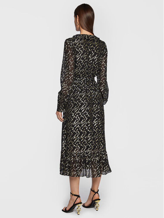 MICHAEL Michael Kors MICHAEL Michael Kors Φόρεμα κοκτέιλ MF28Y8Z6MT Μαύρο Regular Fit