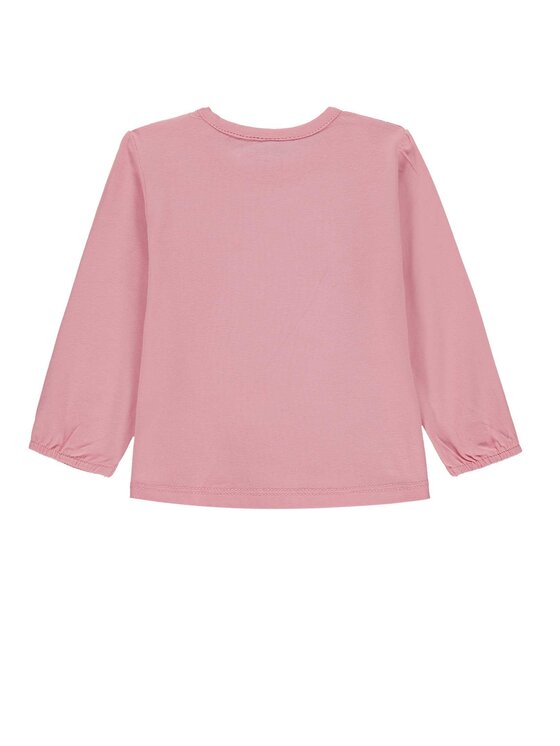 Kanz Kanz Bluzka 2042123-2690 Różowy Basic Fit