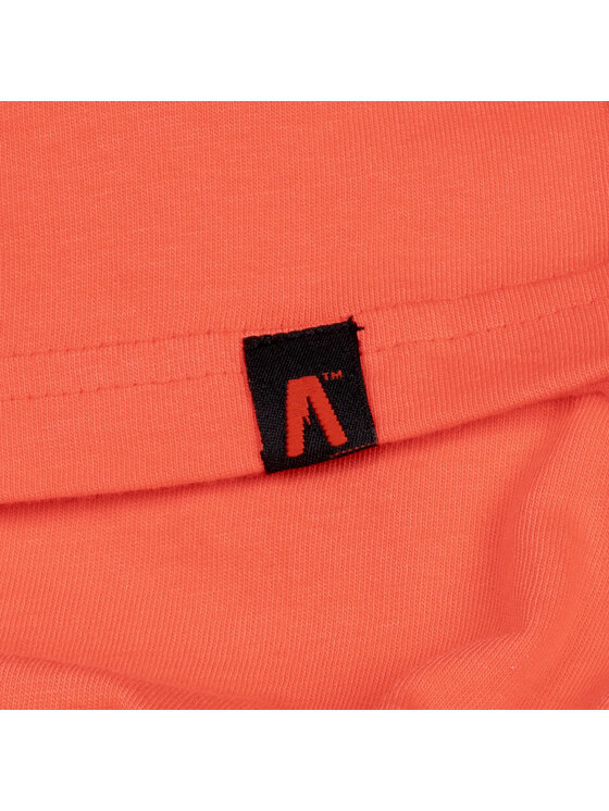 Alpinus Alpinus T-Shirt Polaris Pomarańczowy Standard Fit