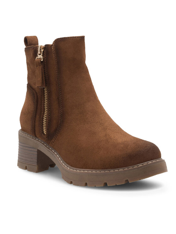 Clara Barson Clara Barson Stiefeletten BRIGITTE HL23202 Braun