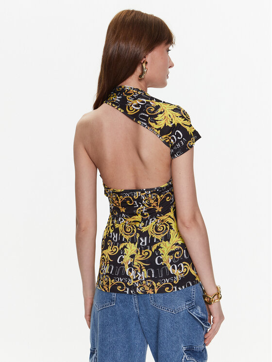 Versace Jeans Couture Versace Jeans Couture Bluza 74HAM204 Črna Regular Fit