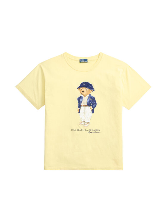 Polo Ralph Lauren Polo Ralph Lauren Tričko 211B17792001 Svetlo žltá Regular Fit