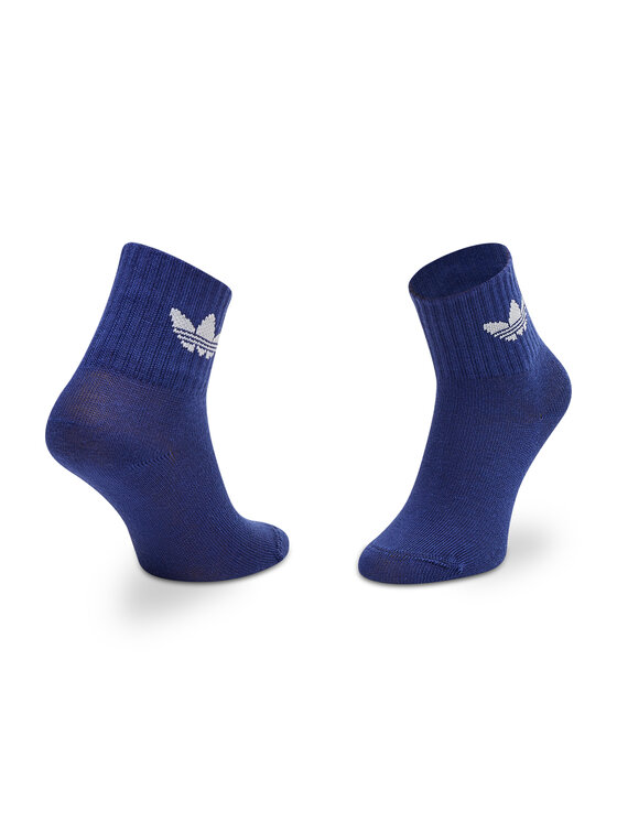 adidas adidas Комплект 3 чифта дълги чорапи детски Ankle HC9596 Розов