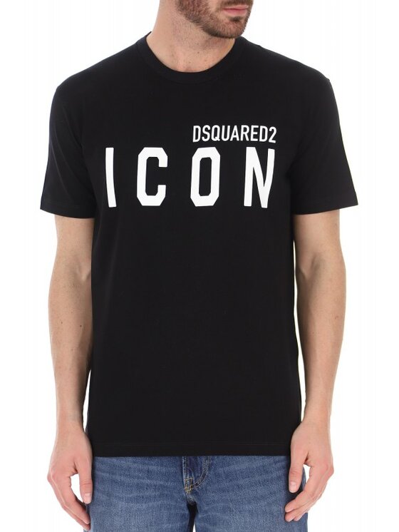 Dsquared2 Dsquared2 T-Shirt S79GC0001 Černá Regular Fit