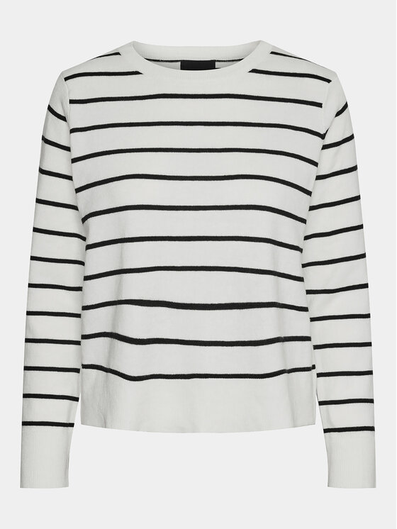 Pieces Pieces Pullover Joy 17150579 Weiß Regular Fit