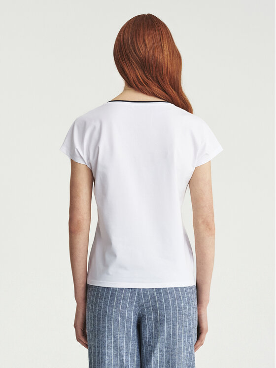 TATUUM TATUUM Bluzka LONA 1 Biały Classic Fit