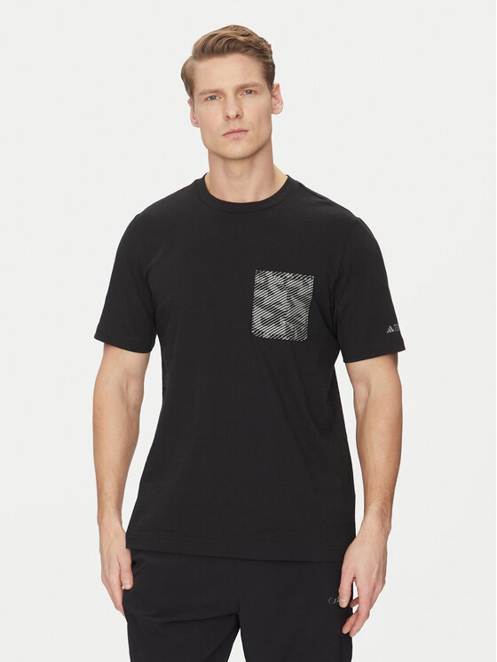 adidas adidas T-Shirt Terrex Graphic IZ0468 Černá Regular Fit