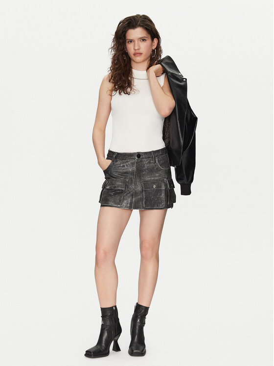 HUGO HUGO Felső Delanive 50534050 Fehér Slim Fit