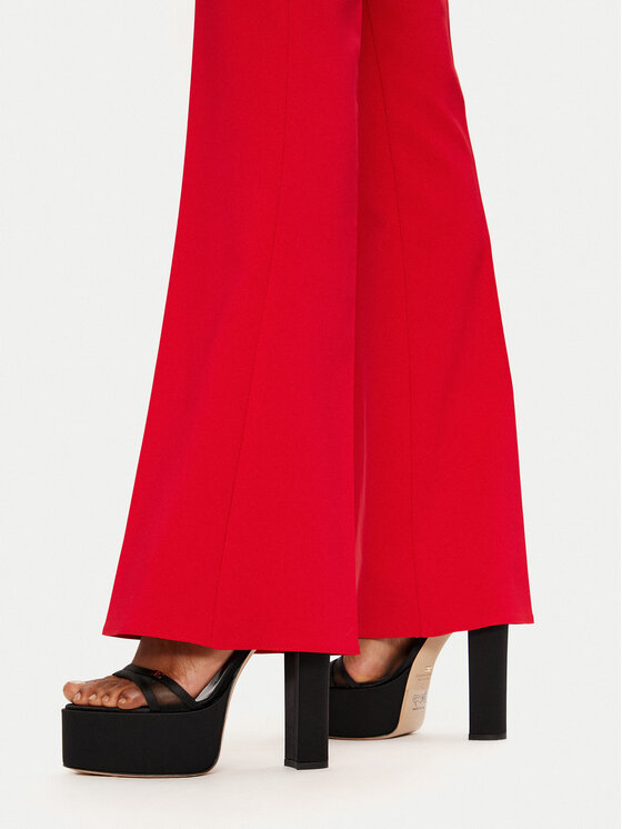 Rinascimento Rinascimento Stoffhose 1000769229512 Rot Regular Fit