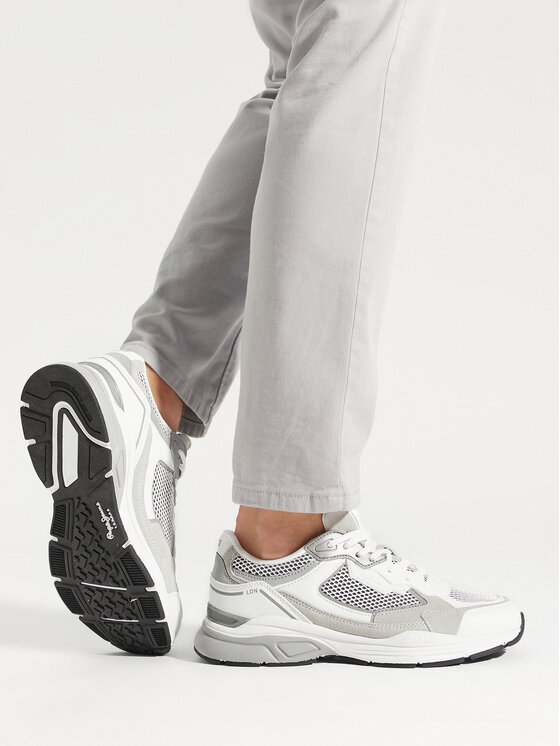 Pepe Jeans Pepe Jeans Sneakersy Dave Evolution M PMS60002 Biały