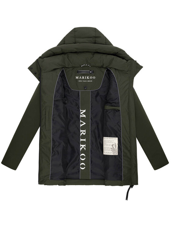 Marikoo Marikoo Kurtka zimowa Tivaa Zielony Regular Fit