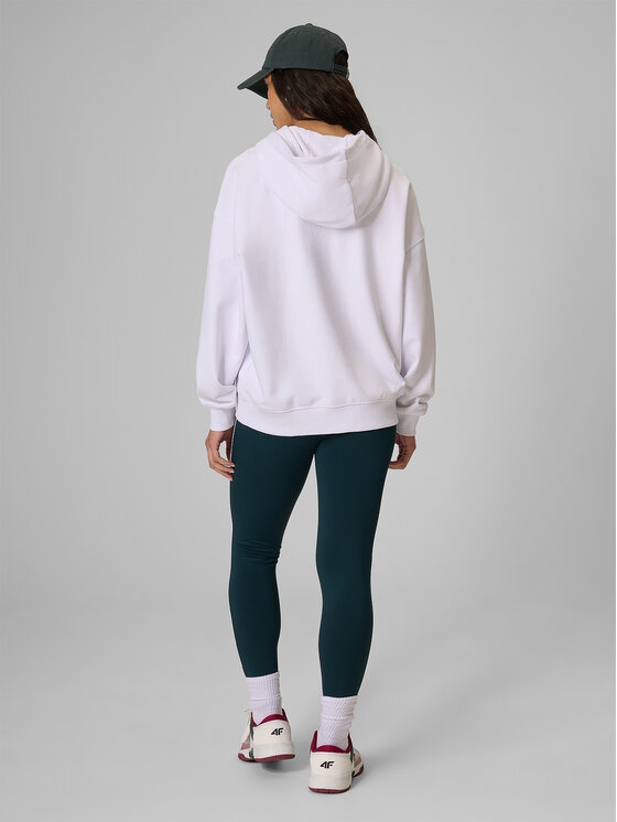 4F 4F Legginsy COURT SOCIETY Zielony ciemny Slim Fit