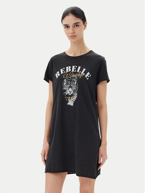 ONLY ONLY Ежедневна рокля Lucy 15232549 Черен Regular Fit