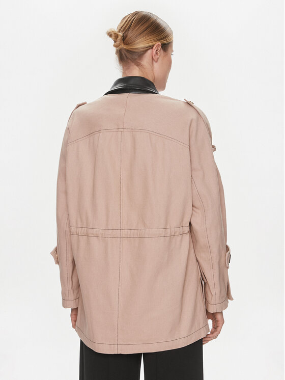 PINKO Pinko Striukė Plutone 103002 A1NH Smėlio Regular Fit