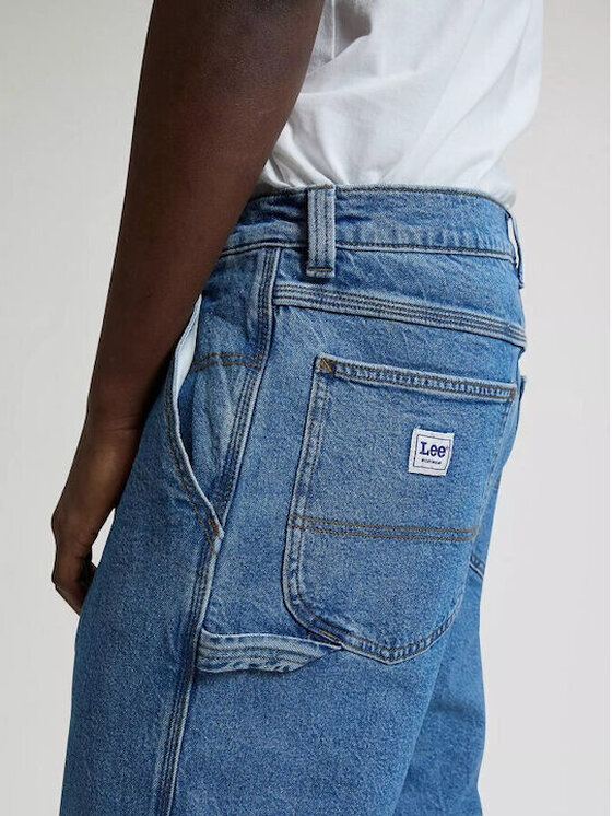 Lee Lee Jeansy LUKE Niebieski Regular Fit
