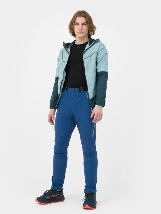 Kurtka outdoor 4F, Rozmiar L, Niebieski, 4FSS23TDJAM101-34S
