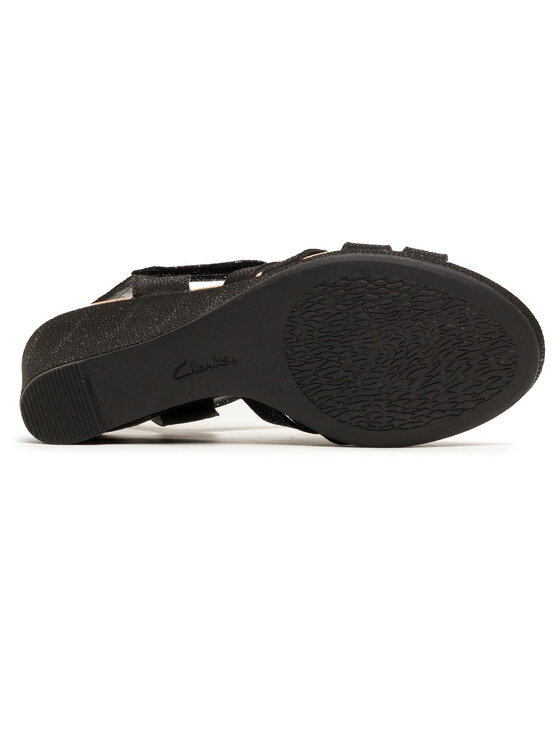 Clarks Clarks Sandály Lafley Leah 261577494 Černá