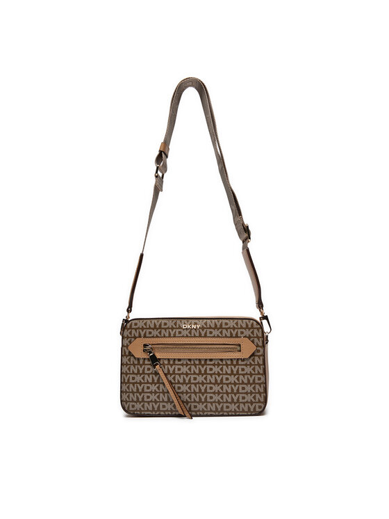 DKNY DKNY Дамска чанта Bryant Ave Camera Ba R42EYE22 Кафяв
