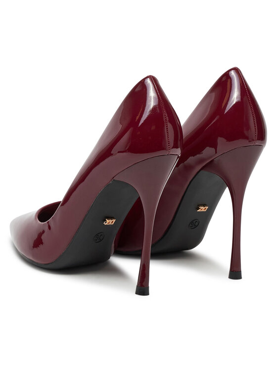 DeeZee DeeZee High Heels GA0-07B Dunkelrot