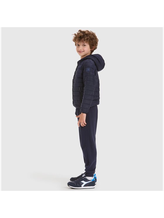 Diadora Diadora Kurtka przejściowa DIADORA JU.HOODIE LIGHT JACKET Granatowy Regular Fit