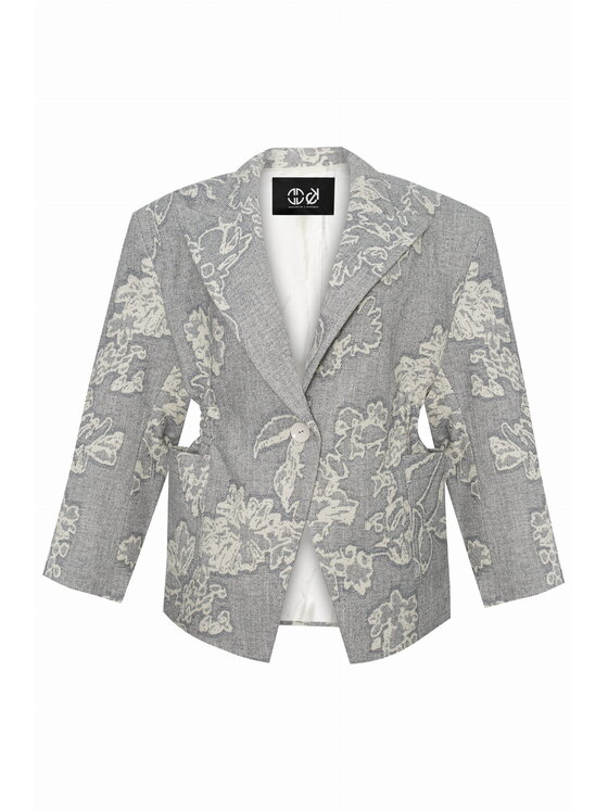 Magda Matyja Magda Matyja Marynarka ALESSANDRA BLAZER Szary Oversize