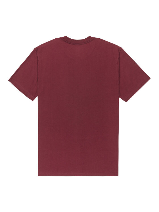 Element Element T-shirt Element Co ELYZT00603 Bordeaux Regular Fit