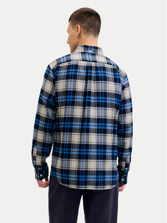 Jack & Jones Jack & Jones Košeľa Blubarkley 12286224 Tmavomodrá Regular Fit