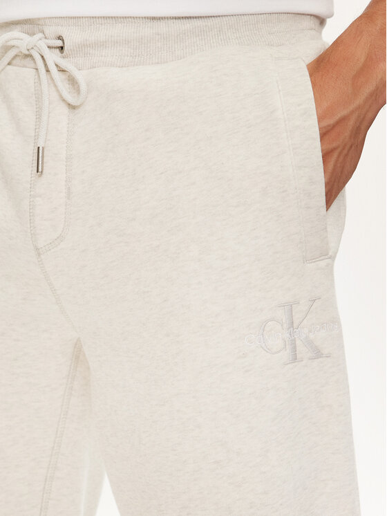 Calvin Klein Jeans Calvin Klein Jeans Долнище анцуг Monologo J30J325658 Сив Regular Fit