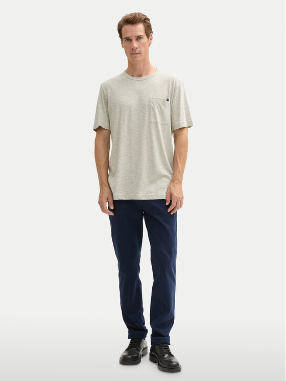 Tom Tailor Tom Tailor Szövet nadrág 1044398 Sötétkék Slim Fit