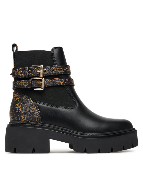 Guess Botki FLTSDR FAL10 Czarny