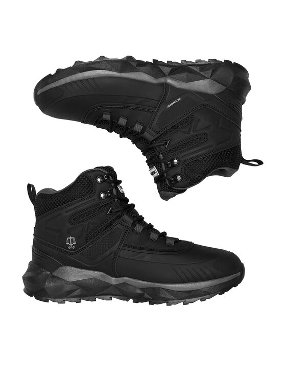 Hunter Hunter Trzewiki EVERGREEN GEO SNOW HIKER WP Szary