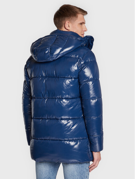 Save The Duck Save The Duck Зимно яке D40292M LUCK15 Тъмносин Regular Fit