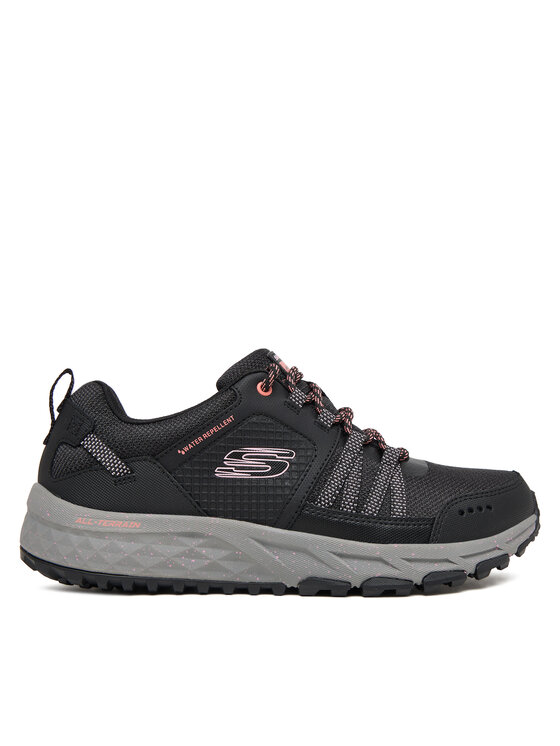 Skechers Skechers Trekingová obuv Escape Plan 180061/BKHP Černá