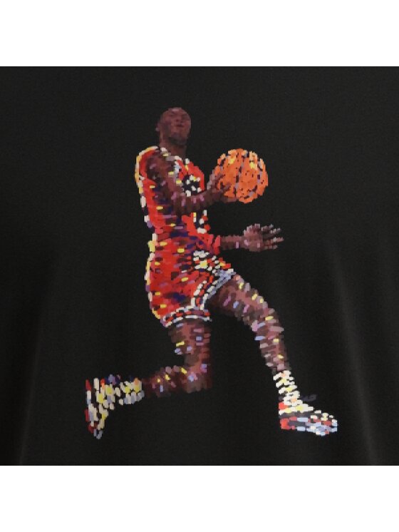 Nike Nike T-Shirt Flight Czarny Regular Fit