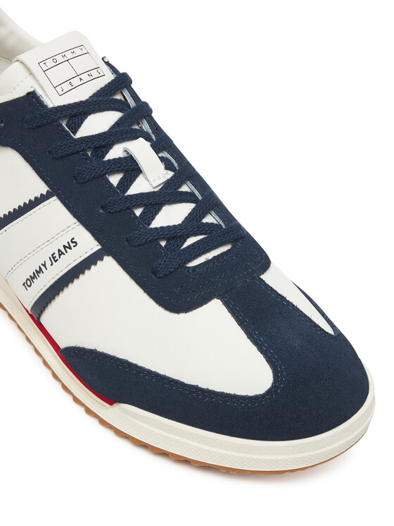Tommy Jeans Tommy Jeans Sneakersy Tjm Retro Runner Cleated EM0EM01619 Biały