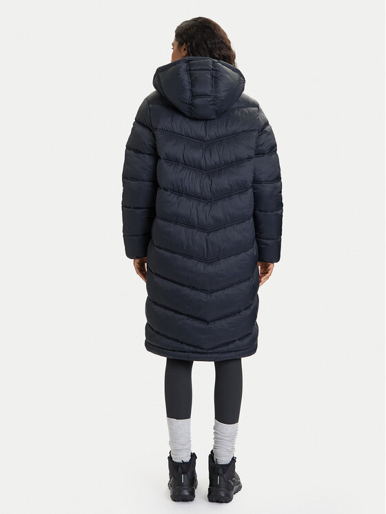 Napapijri Napapijri Žieminis paltas A-Ega NP0A88XF Juoda Regular Fit