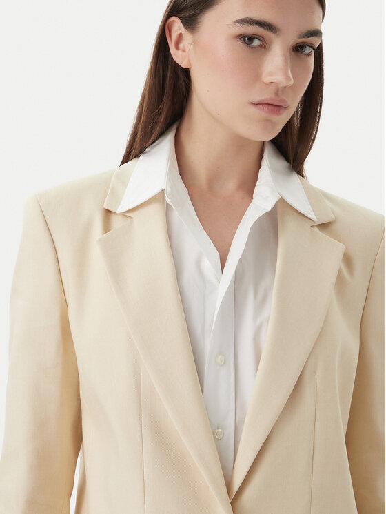 HUGO HUGO Піджак Anetali 50560000 Бежевий Oversize