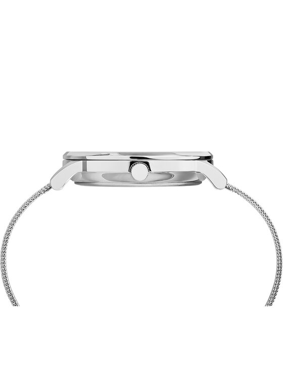 Timex Timex Zegarek TW2R71500 Srebrny