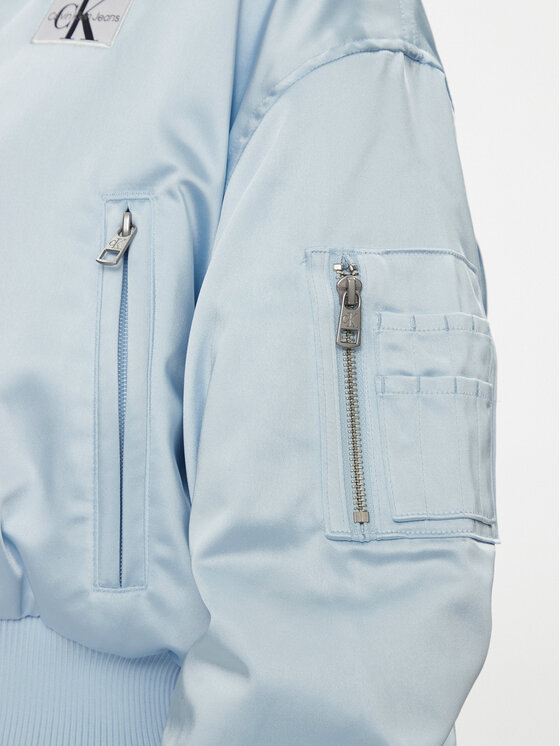 Calvin Klein Jeans Calvin Klein Jeans Μπόμπερ μπουφάν J20J222591 Μπλε Regular Fit