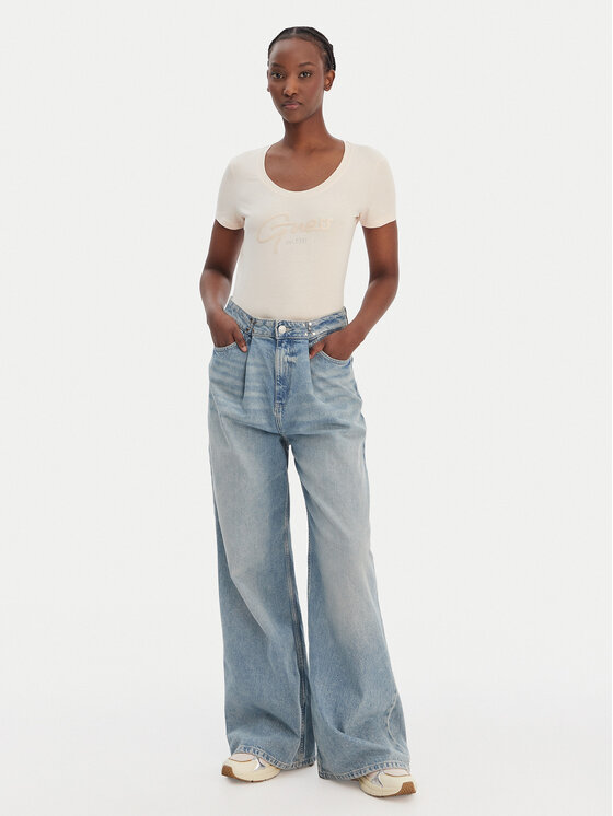 Guess Guess Тишърт W6GI14 K3033 Оранжев Regular Fit