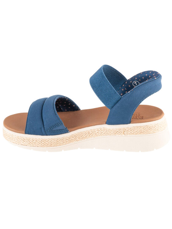 Skechers Skechers Sandały Skechers Slip-Ins: BOBS Sun Ray Granatowy