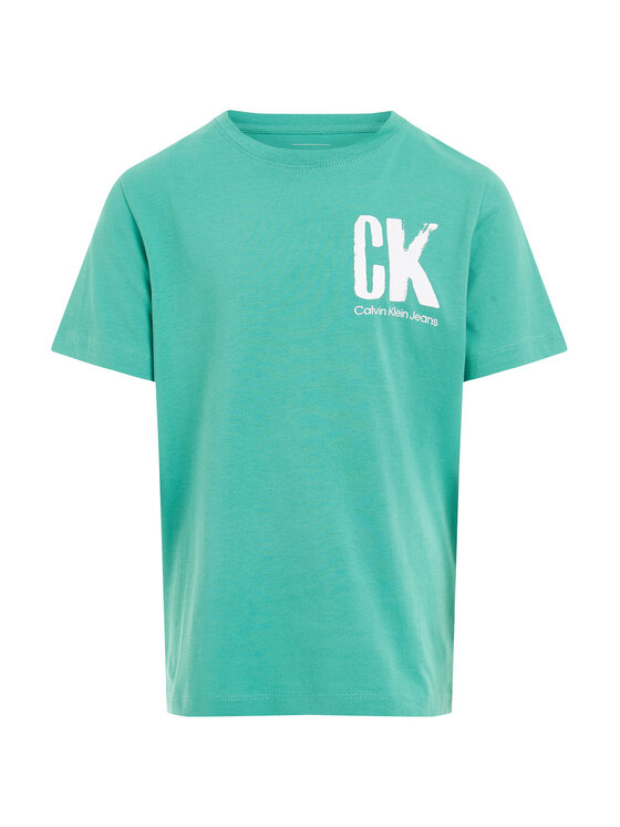 Calvin Klein Jeans Calvin Klein Jeans T-Shirt Surf Graphic IB0IB02447 Grün Regular Fit