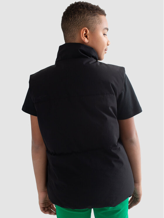 BIG STAR BIG STAR Kamizelka TIGER_906_130 Czarny Basic Fit