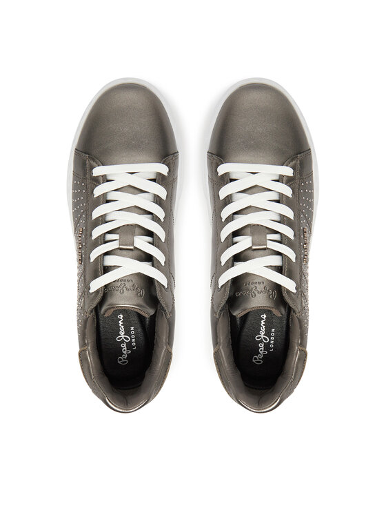 Pepe Jeans Pepe Jeans Sneakersy Eaton Gala PLS00039 Šedá