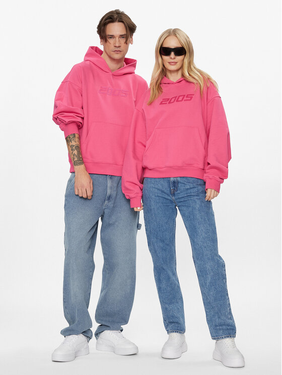 2005 2005 Bluza Unisex 3D Różowy Relaxed Fit